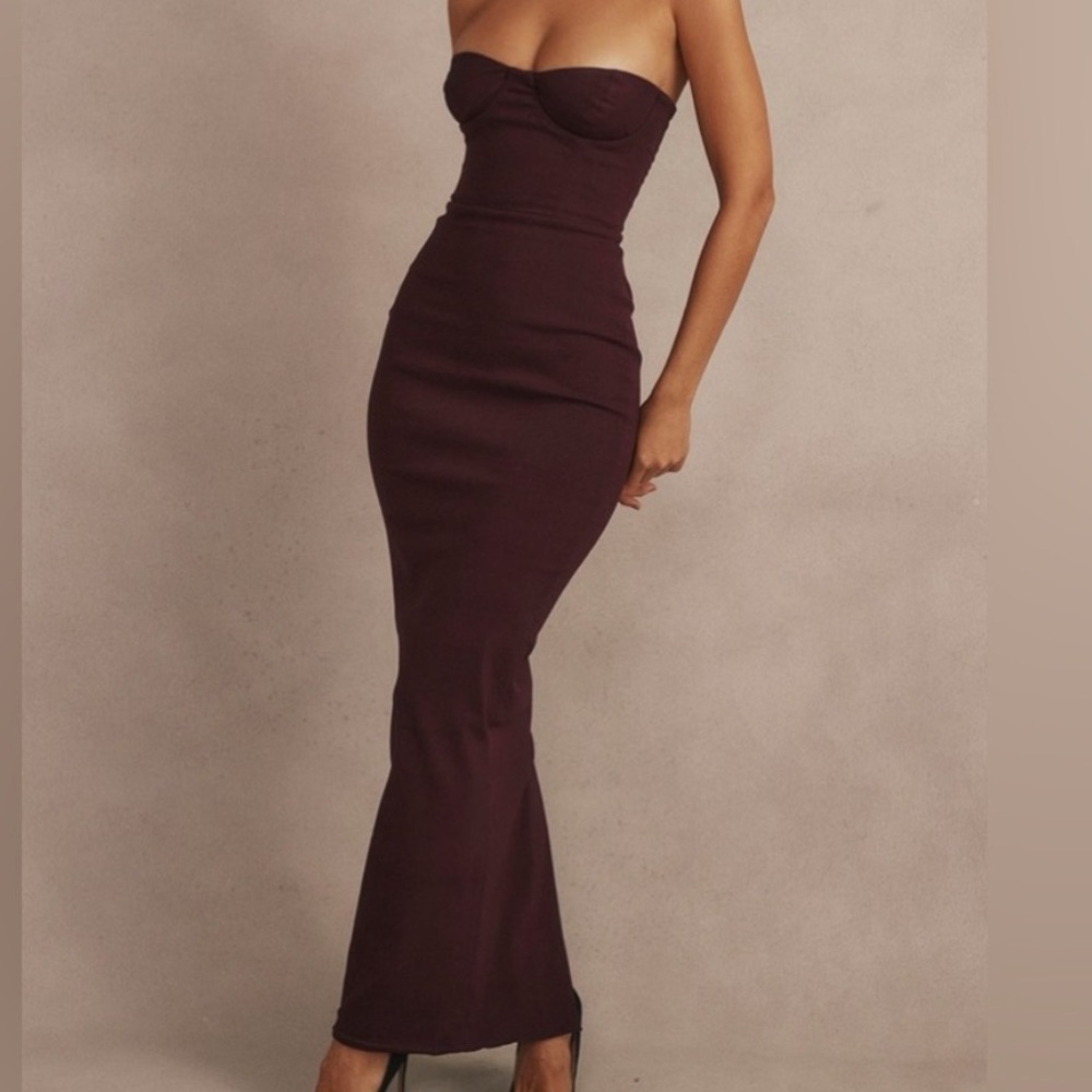 House of CB Lucia Strapless Corset Maxi Dress XL